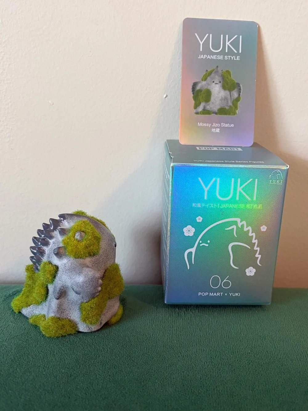 Pop Mart Yuki Japanese Style Series: Mossy Jizo Statue Figure